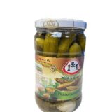 1&1 Pickled Cucumbers 660 g
